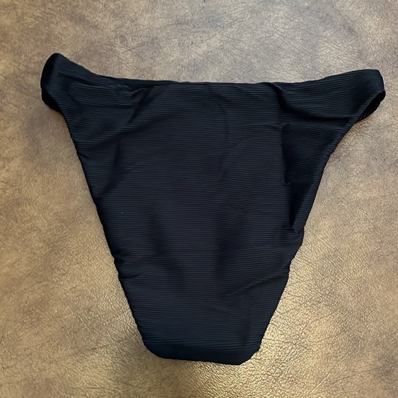 NWT J. Crew Ribbed High Rise Cheeky Bikini Bottom Size S - Picture 2 of 10